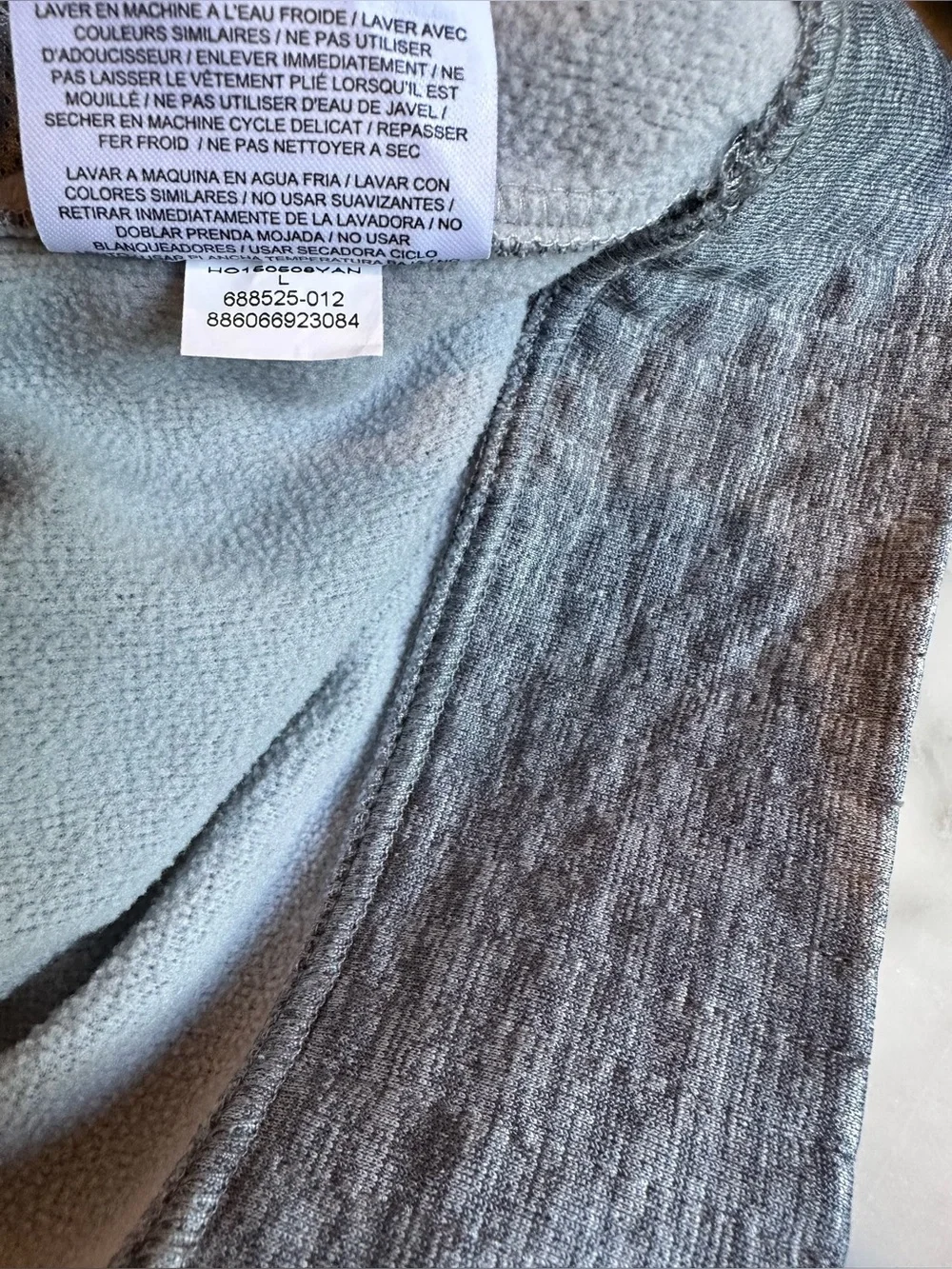 Jordan Men's Light Gray Full-Zip Hoodie